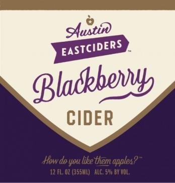 Austin East Ciders - Blackberry (12oz can) (12oz can)