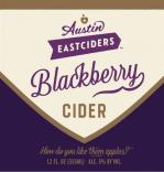 Austin East Ciders - Blackberry (12oz can)