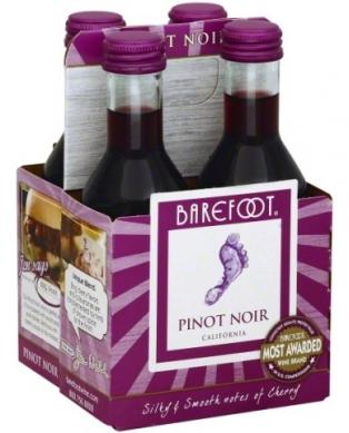 Barefoot - Pinot Noir 4 Pack NV (4 pack 187ml) (4 pack 187ml)