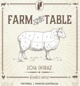 Fowles Wine - Farm to Table Shiraz 0 (750ml)
