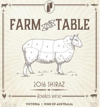 Fowles Wine - Farm to Table Shiraz NV (750ml) (750ml)