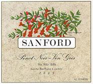 Sanford - Pinot Noir Santa Rita Hills Vin Gris 2020 (750ml) (750ml)