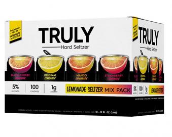 Truly Spiked & Sparkling - Lemonade Seltzer Variety Pack (24 pack 12oz cans) (24 pack 12oz cans)